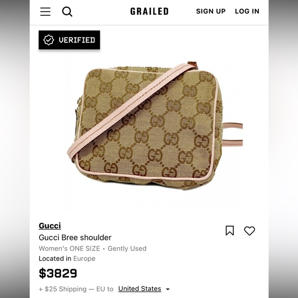 Gucci Bree Shoulder Bag - Picture 6 of 6